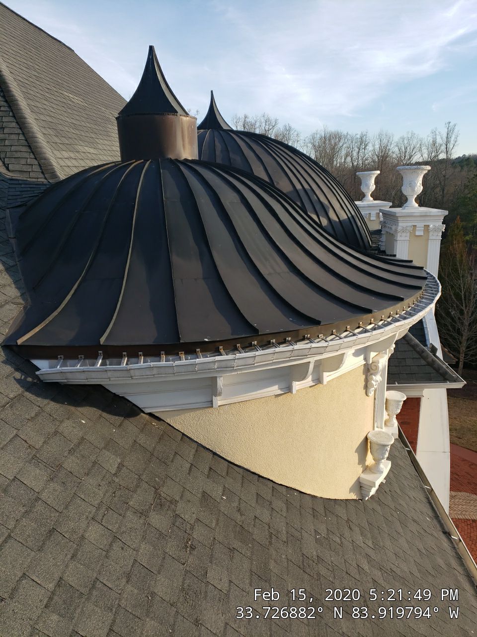 Roof surface prepared for GAF Timberline HDZ Charcoal shingle installation