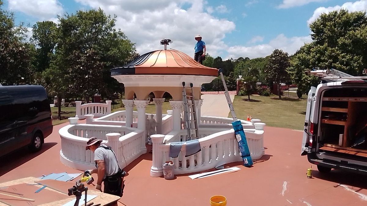 GAF Timberline HDZ Charcoal roof replacement — crew working on installation